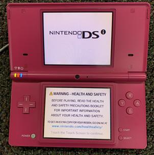 Nintendo DSi PINK Handheld System & Games